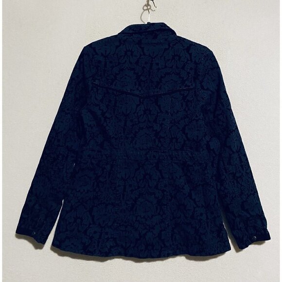 Anthropologie Hei Hei Jacket Womens Small Burnette Floral Anorak Military Jacket - Picture 4 of 7